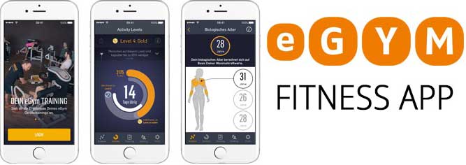 eGymm fitness app