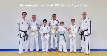 Geslaagden Taekwon-Do 8 juli 2026