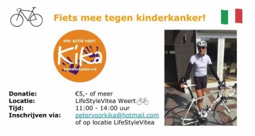  Spinningmarathon voor het goede doel Kika